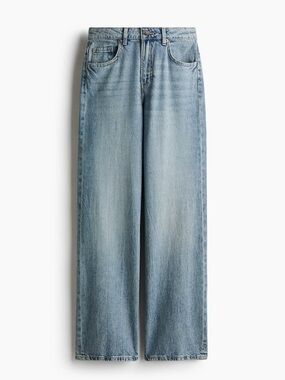 💌 B74-JJ h&m High Rise Wide Leg Jeans